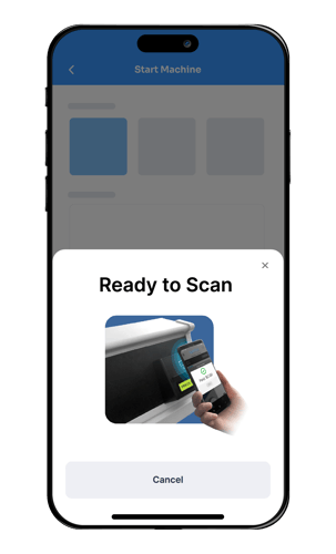 Ready to Scan on mobile app